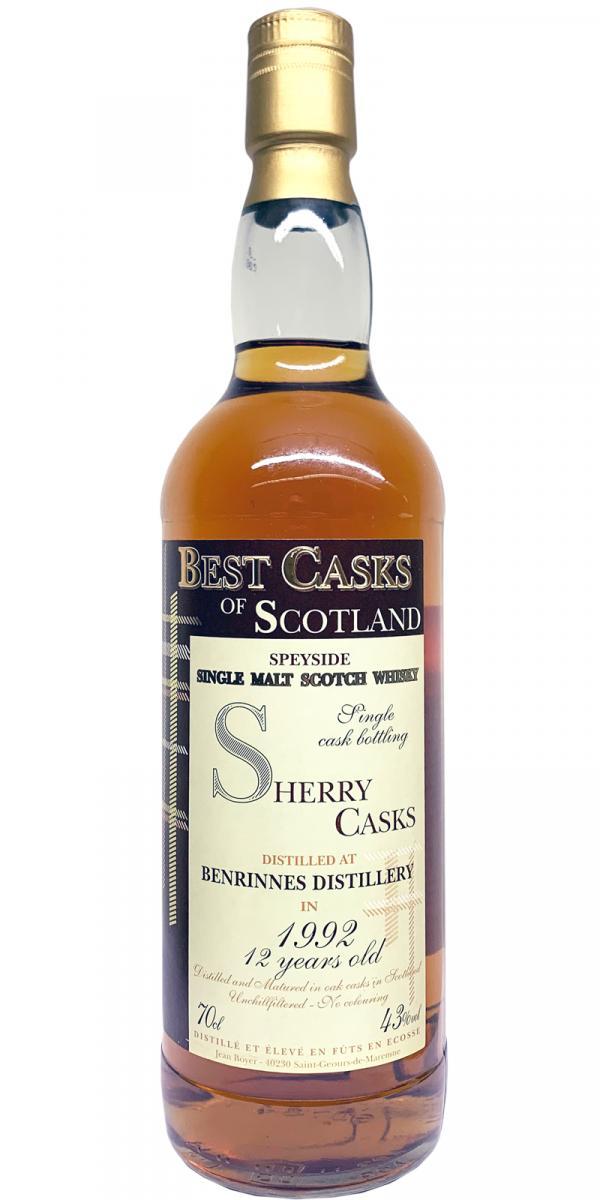 Benrinnes 1992 JB Best Casks of Scotland