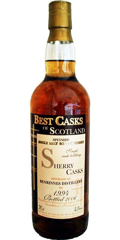 Benrinnes 1994 JB Best Casks of Scotland