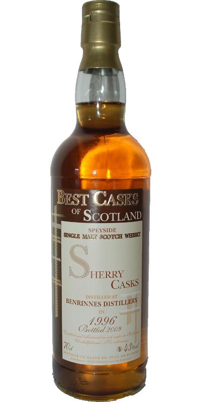 Benrinnes 1996 JB Best Casks of Scotland