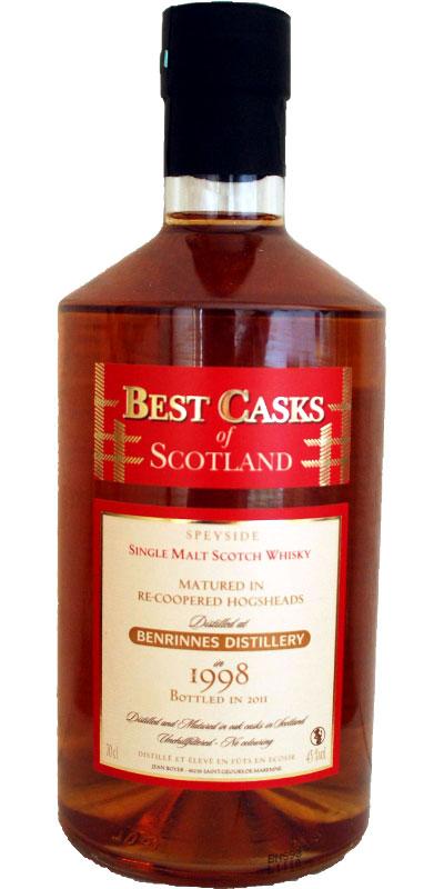 Benrinnes 1998 JB Best Casks of Scotland