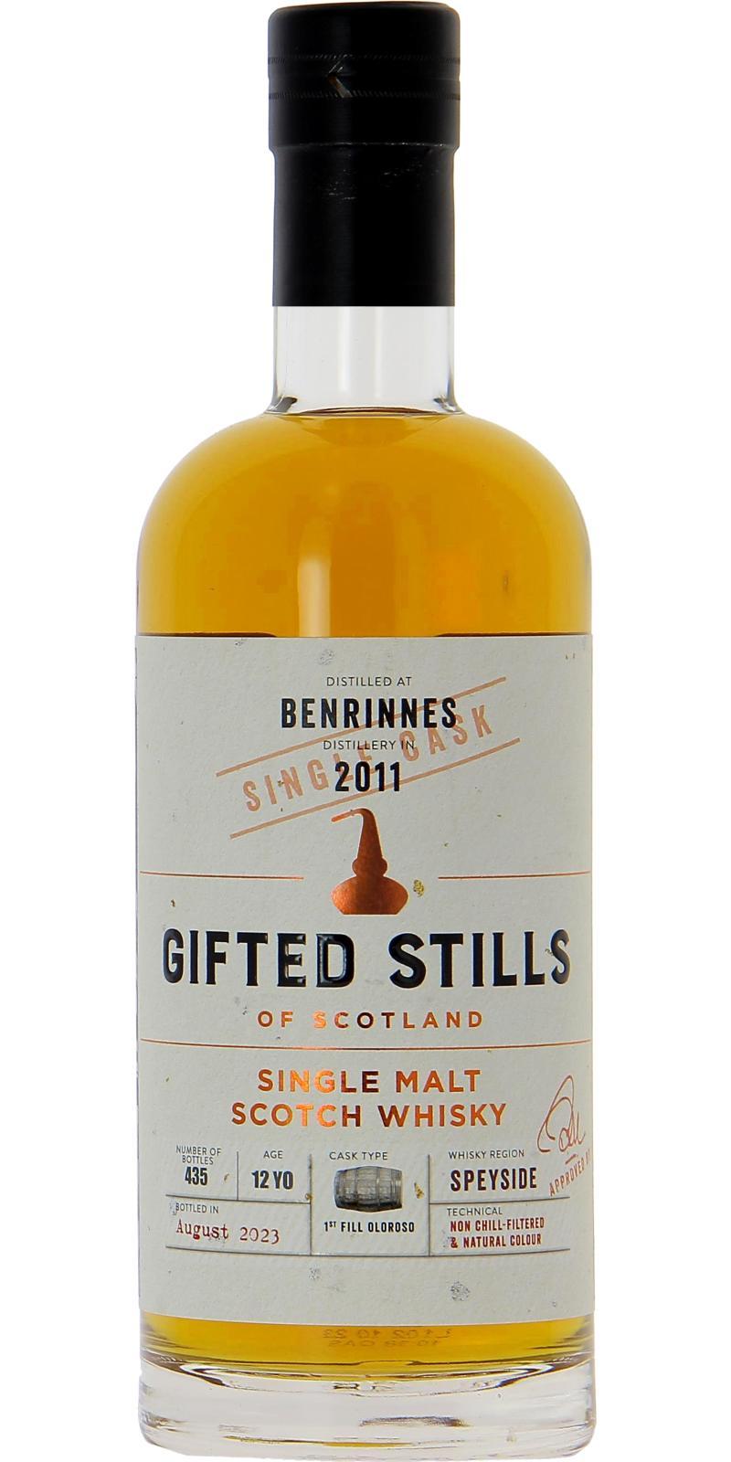 Benrinnes 2011 JB Gifted Stills of Scotland