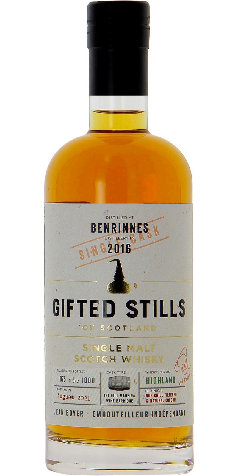 Benrinnes 2016 JB Gifted Stills