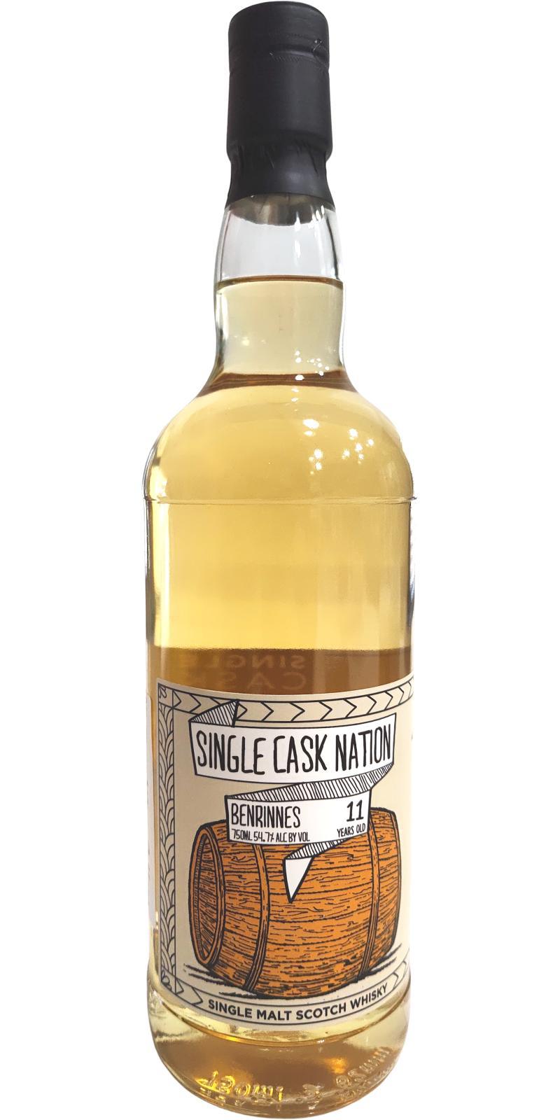 Benrinnes 2011 JWC Single Cask Nation
