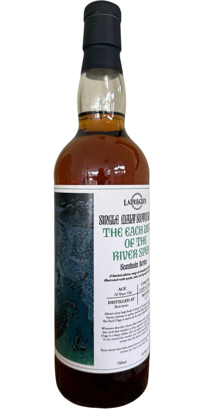 Benrinnes 10-year-old LotG Samhain Series - The Each Uisge Of The River Spey