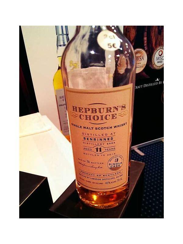 Benrinnes 2007 LsD Hepburn's Choice