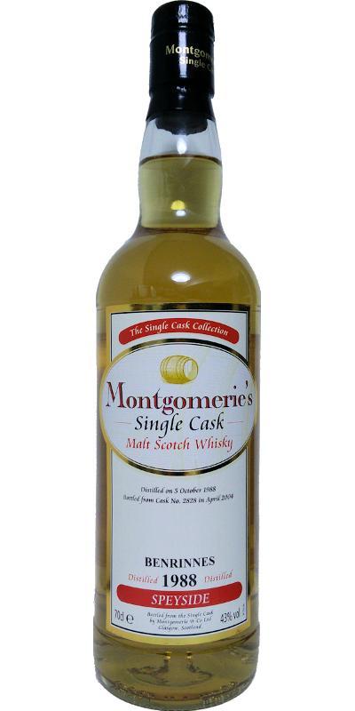 Benrinnes 1988 Mg The Single Cask Collection