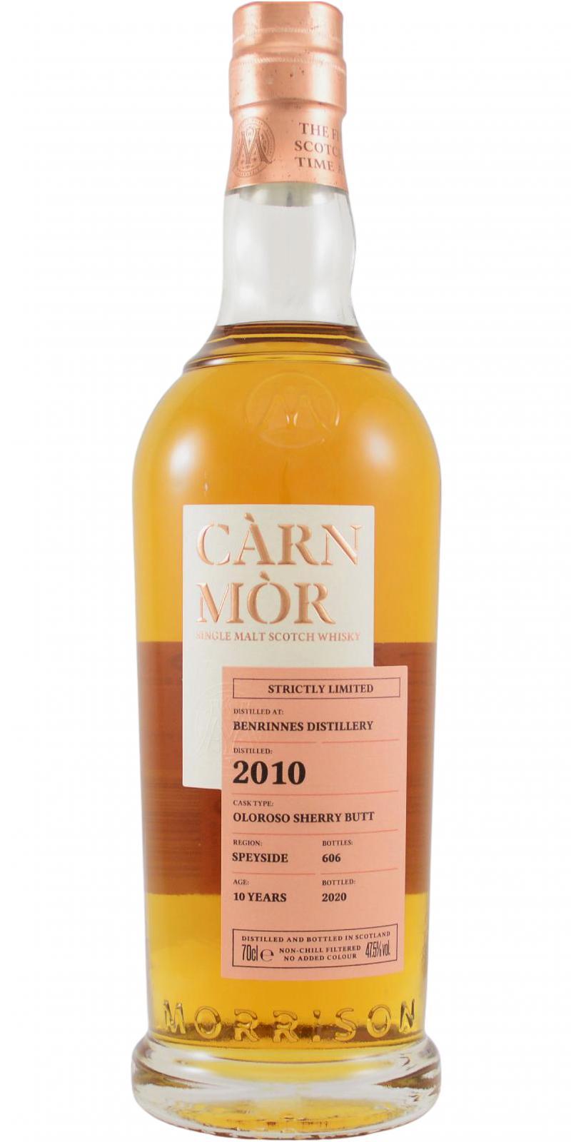 Benrinnes 2010 MSWD Càrn Mòr - Strictly Limited