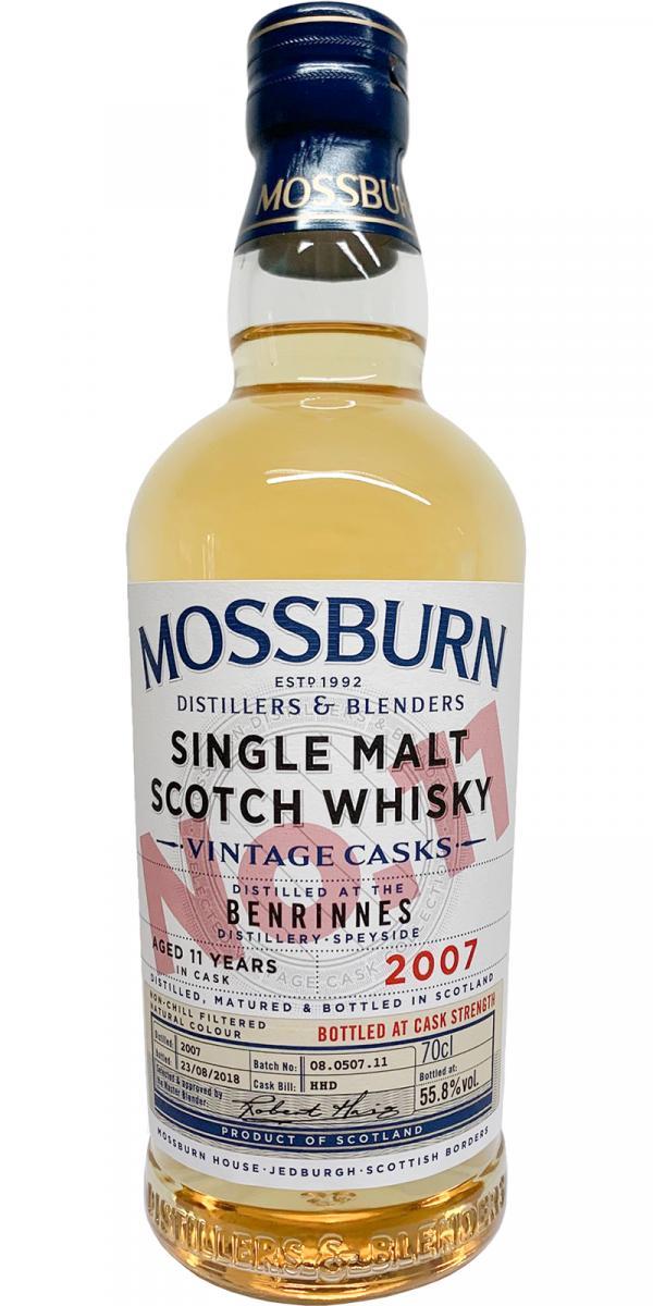 Benrinnes 2007 MDB Vintage Casks - No. 11