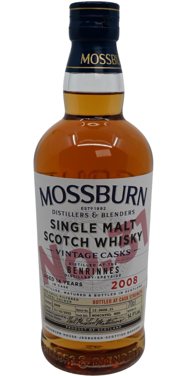 Benrinnes 2008 MDB Vintage Casks - No. 31