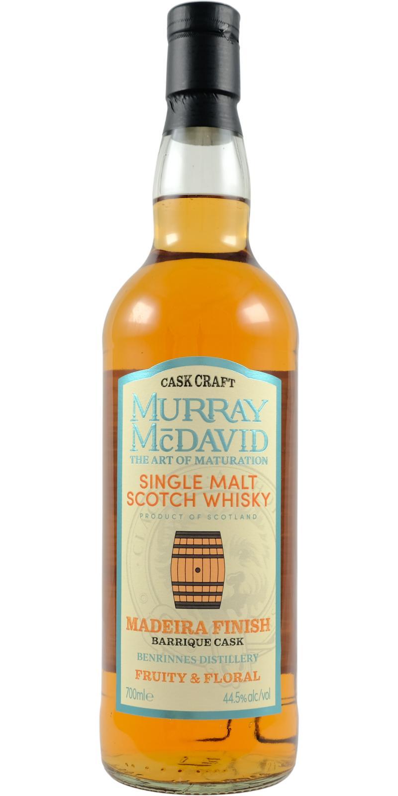 Benrinnes Madeira Finish MM Cask Craft