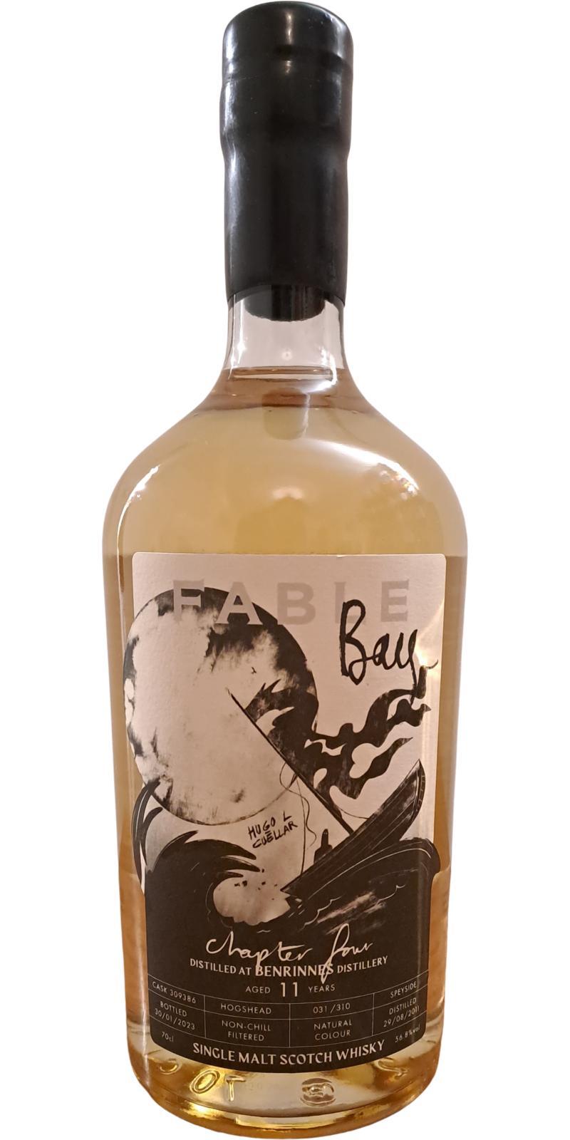 Benrinnes 2011 PSL Fable - chapter four - Bay