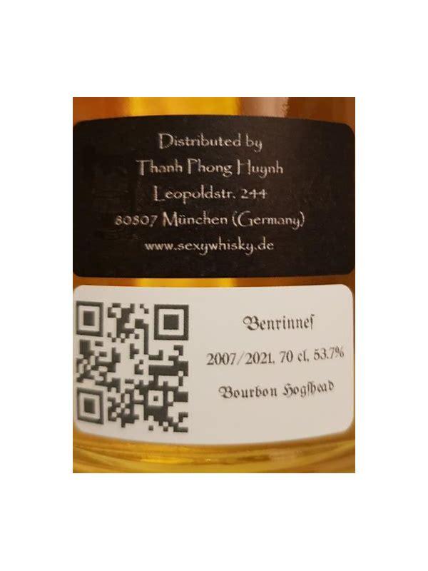 Benrinnes 2007 Sxwh Warrior Girls