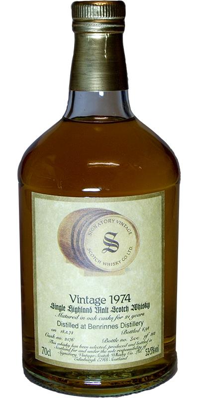 Benrinnes 1974 SV Vintage Collection - Dumpy