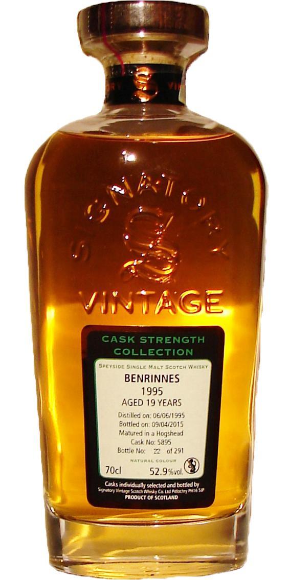 Benrinnes 1995 SV Cask Strength Collection