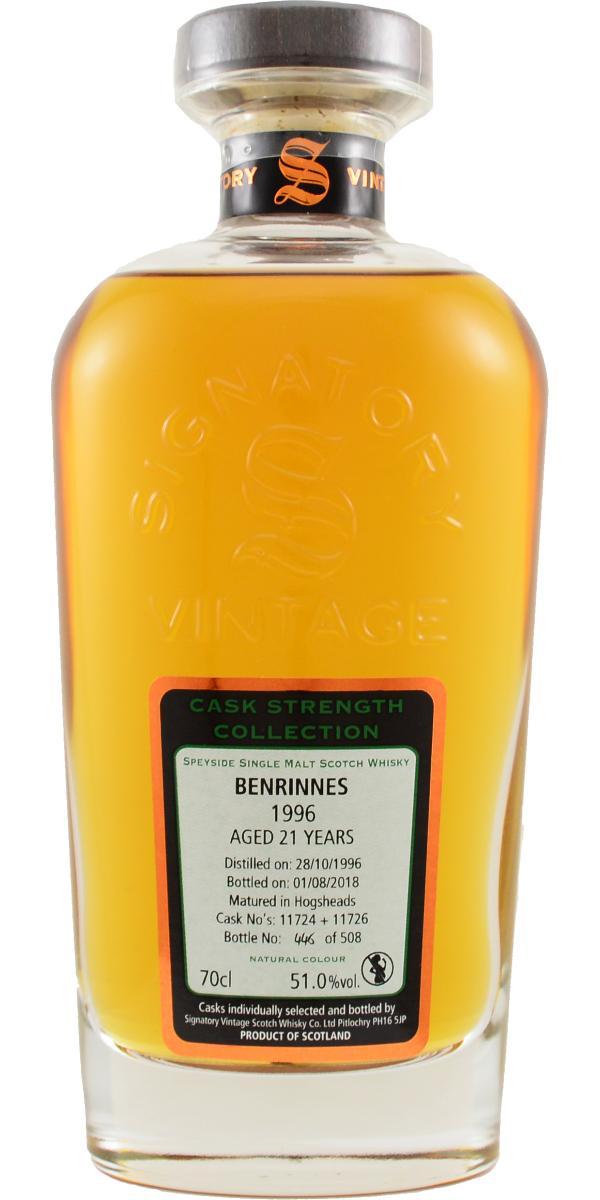 Benrinnes 1996 SV Cask Strength Collection