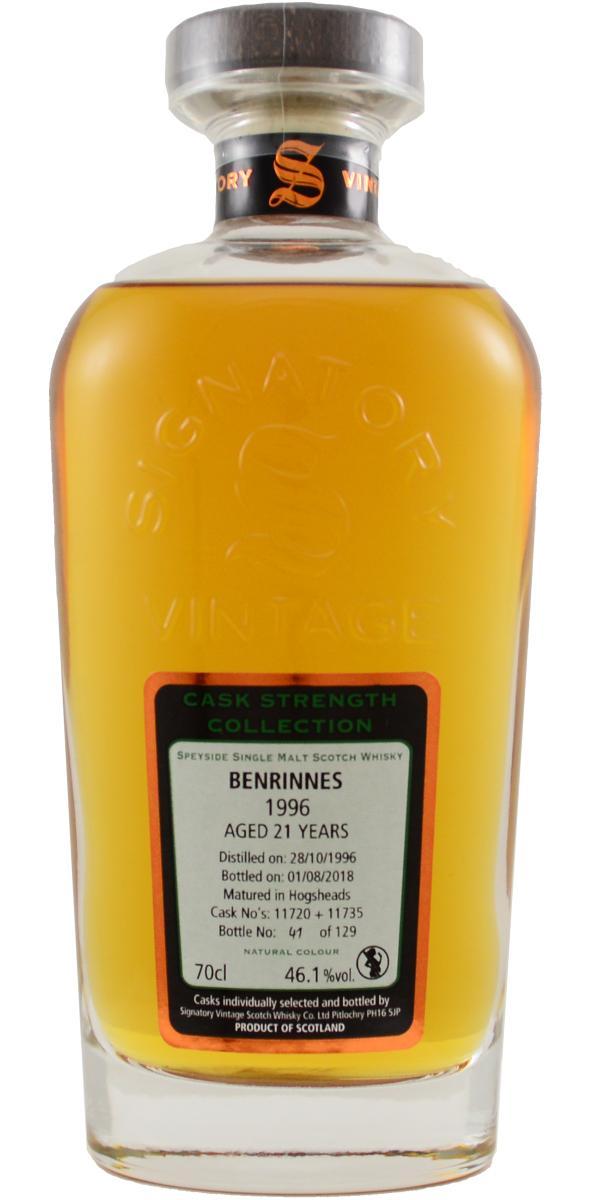 Benrinnes 1996 SV Cask Strength Collection