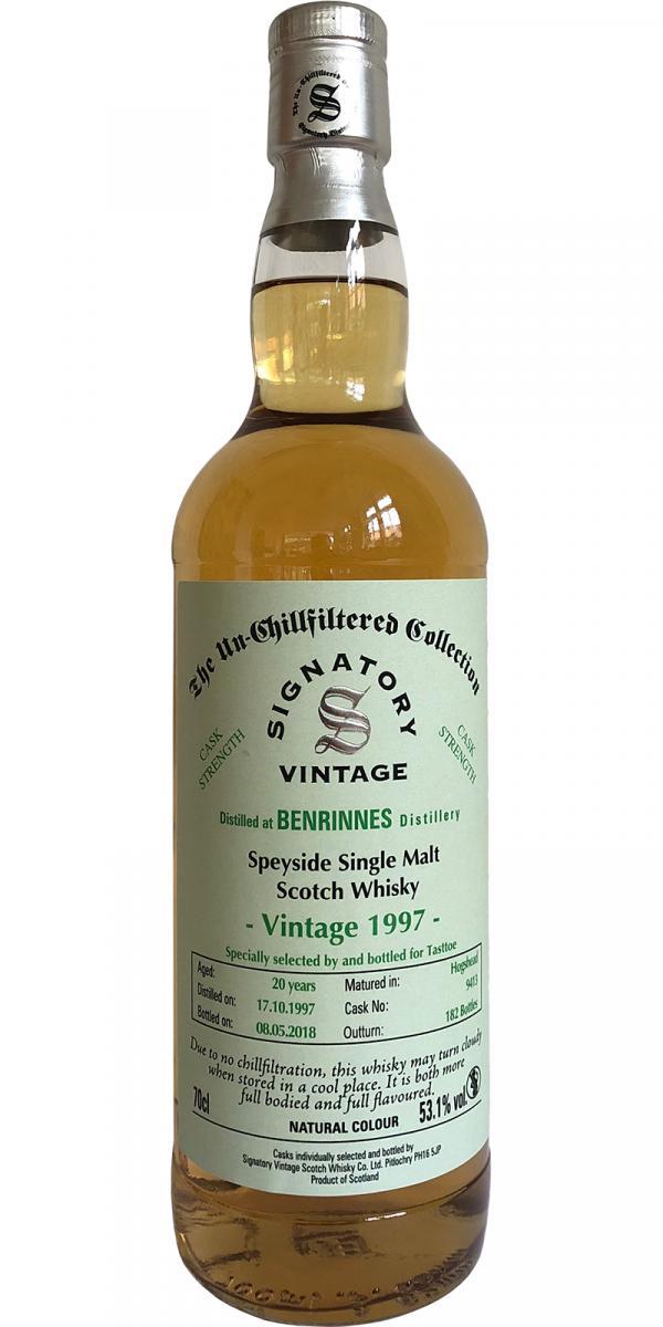 Benrinnes 1997 SV The Un-Chillfiltered Collection - Cask Strength