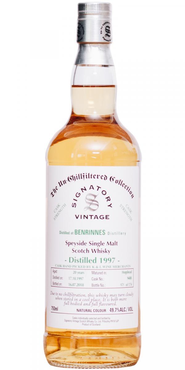 Benrinnes 1997 SV The Un-Chillfiltered Collection - Cask Strength