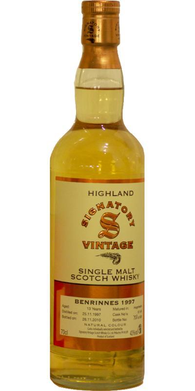 Benrinnes 1997 SV Vintage Collection