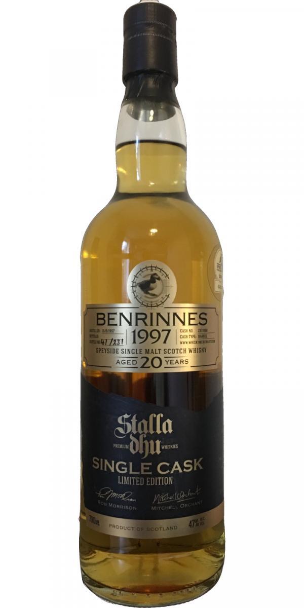 Benrinnes 1997 SDW Single Cask - Limited Edition