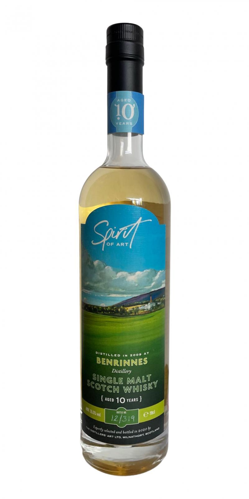 Benrinnes 2009 TDAr Spirit of Art