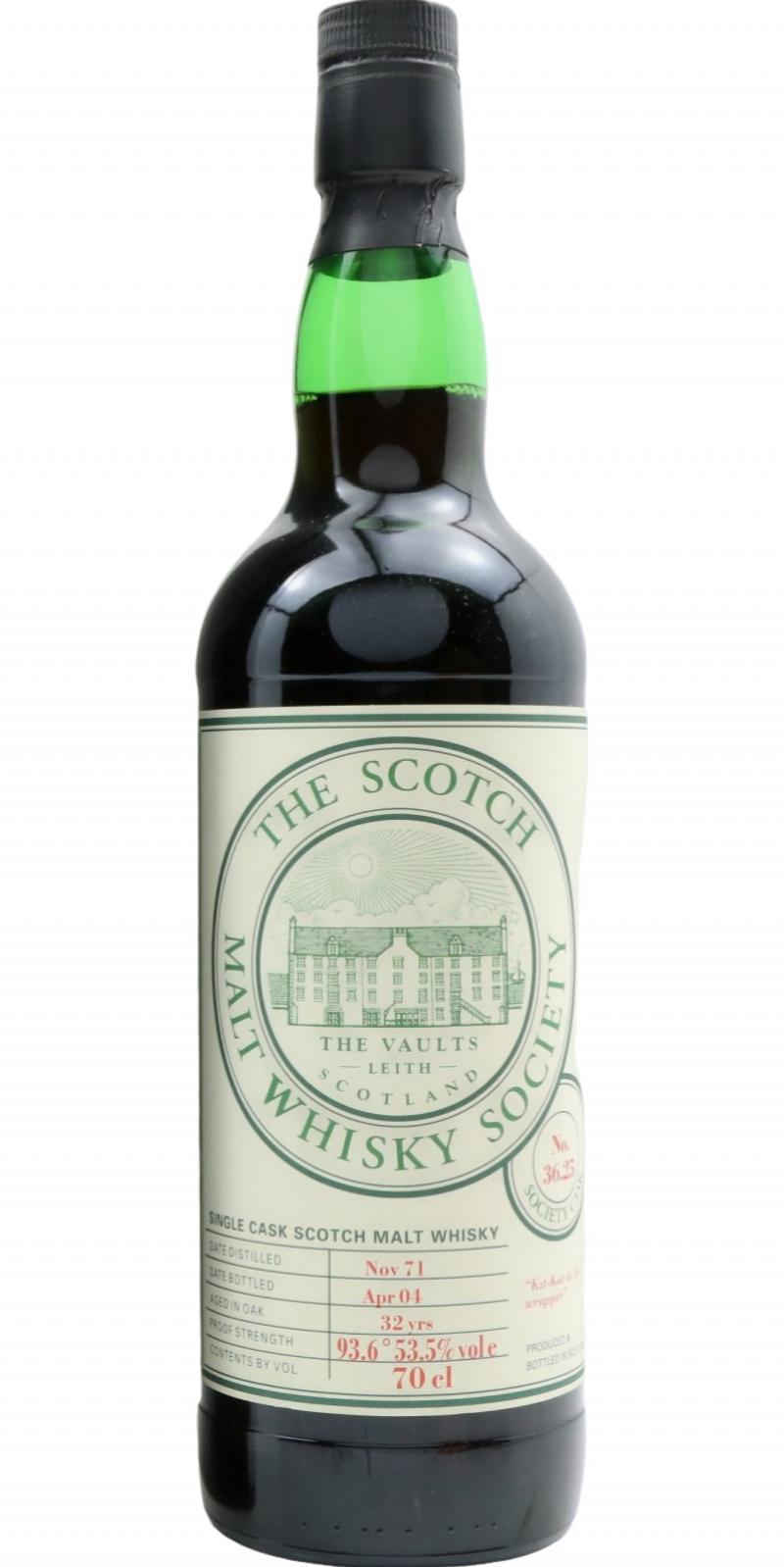 Benrinnes 1971 SMWS 36.25 Kit-Kat in the wrapper