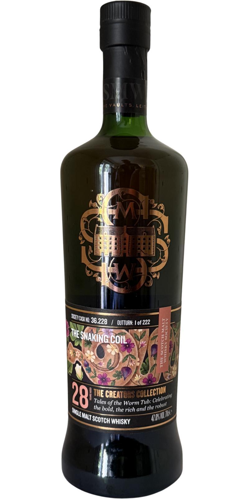 Benrinnes 1996 SMWS 36.228 The snaking coil