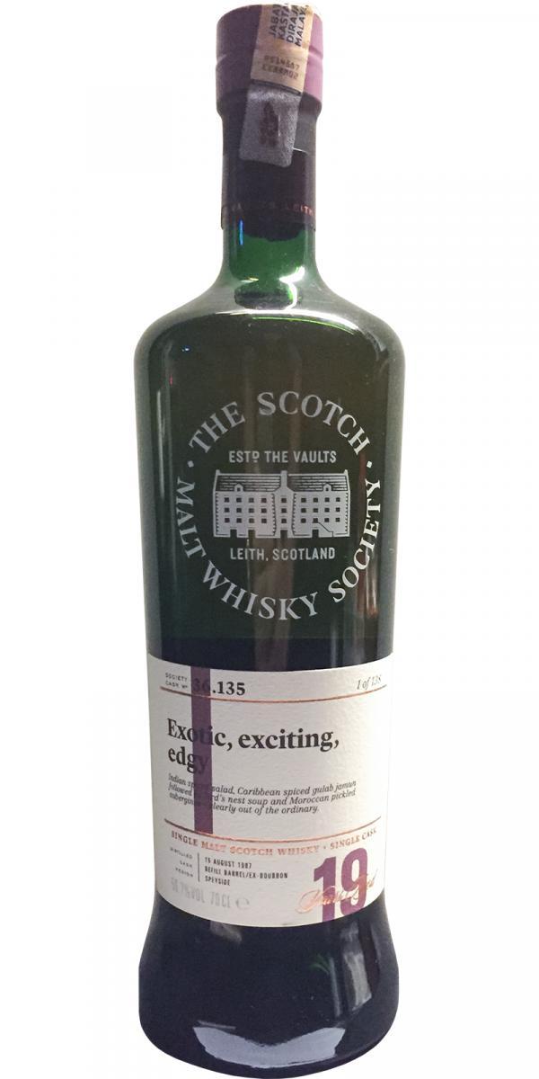 Benrinnes 1997 SMWS 36.135 Exotic, exciting, edgy