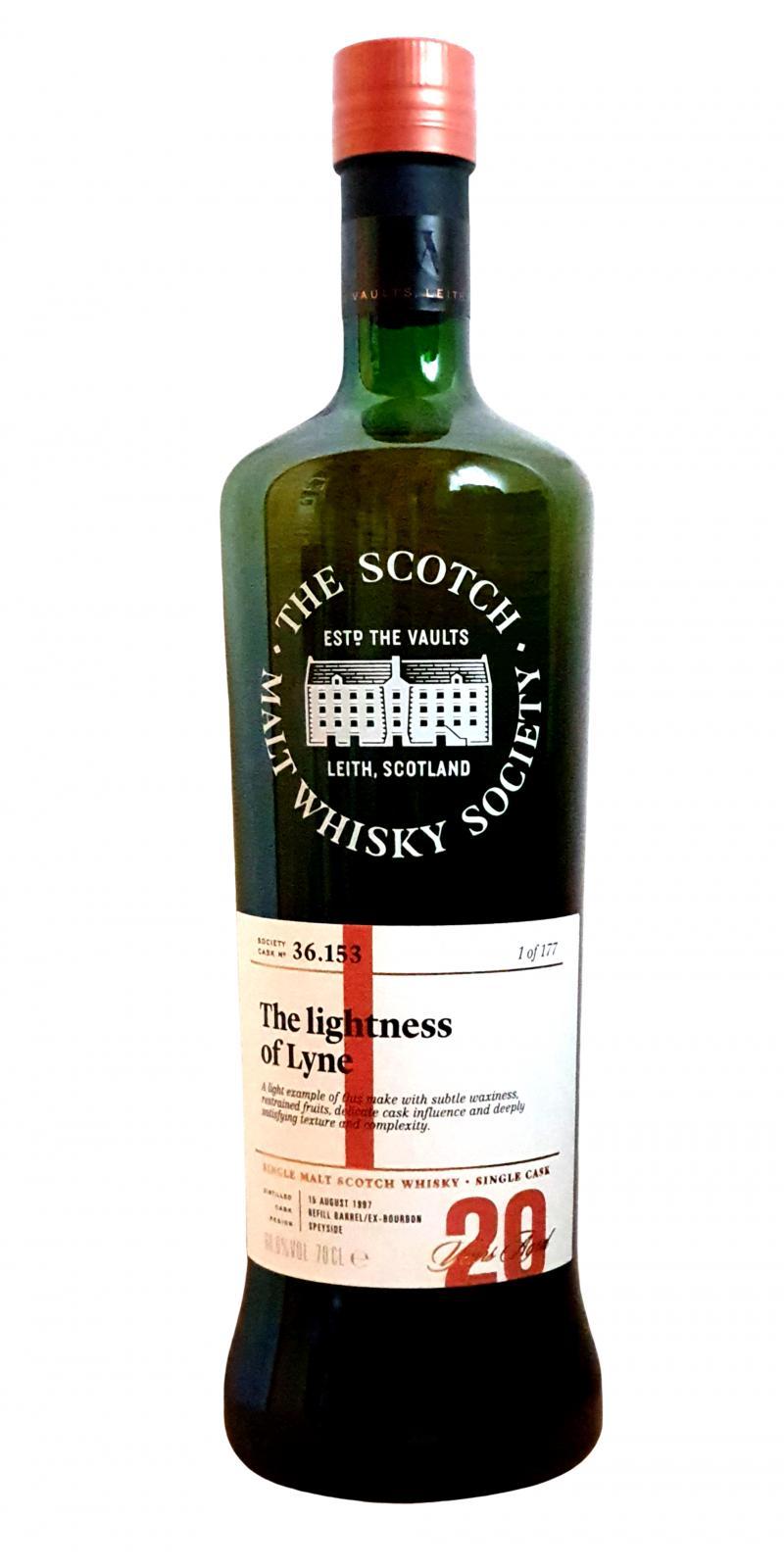 Benrinnes 1997 SMWS 36.153 The lightness of Lyne
