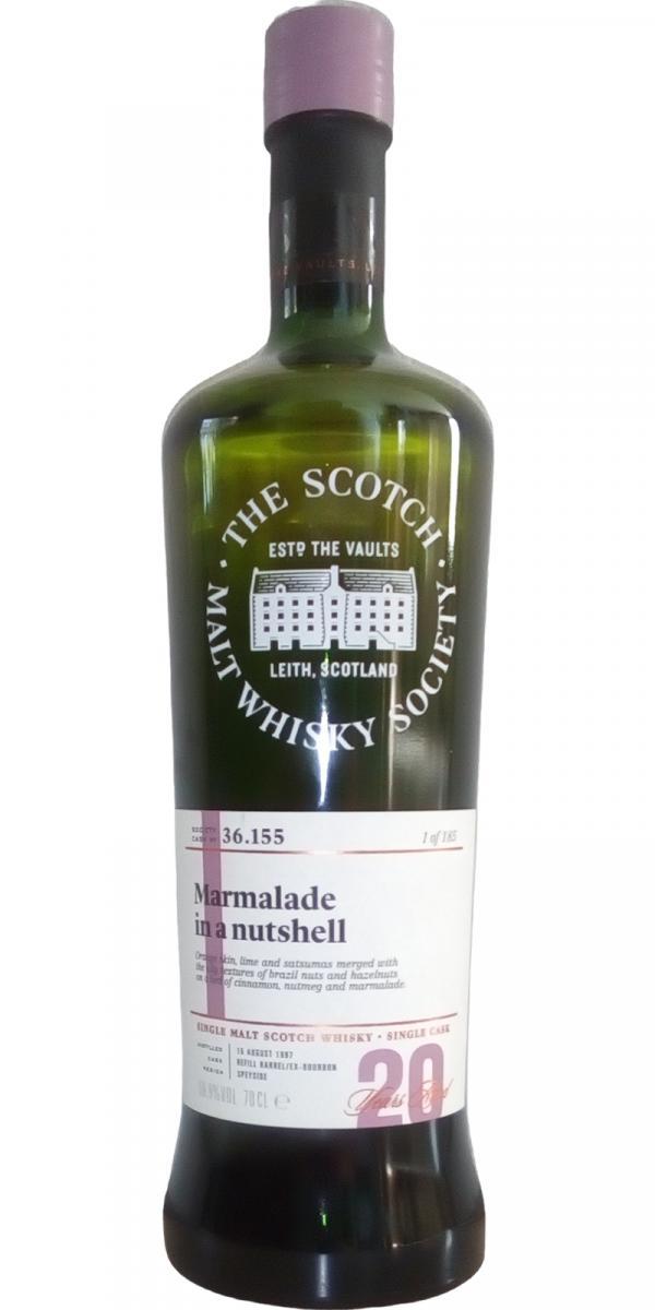 Benrinnes 1997 SMWS 36.155 Marmalade in a nutshell