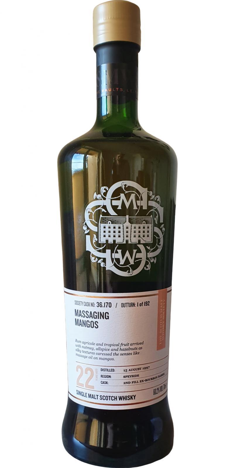 Benrinnes 1997 SMWS 36.170 Massaging mangos
