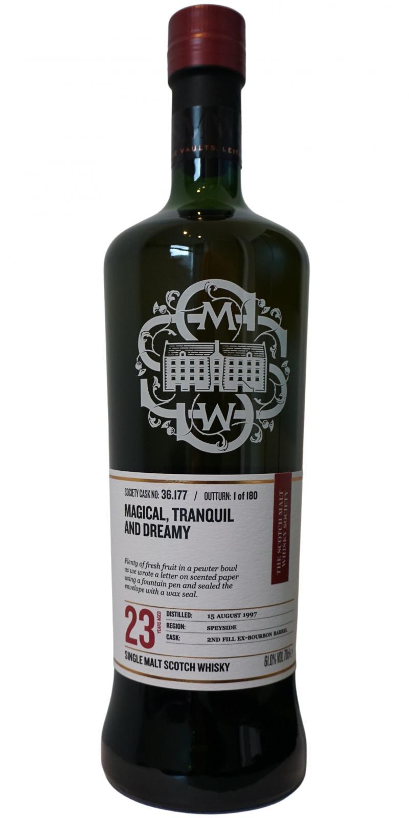 Benrinnes 1997 SMWS 36.177 Magical, tranquil and dreamy