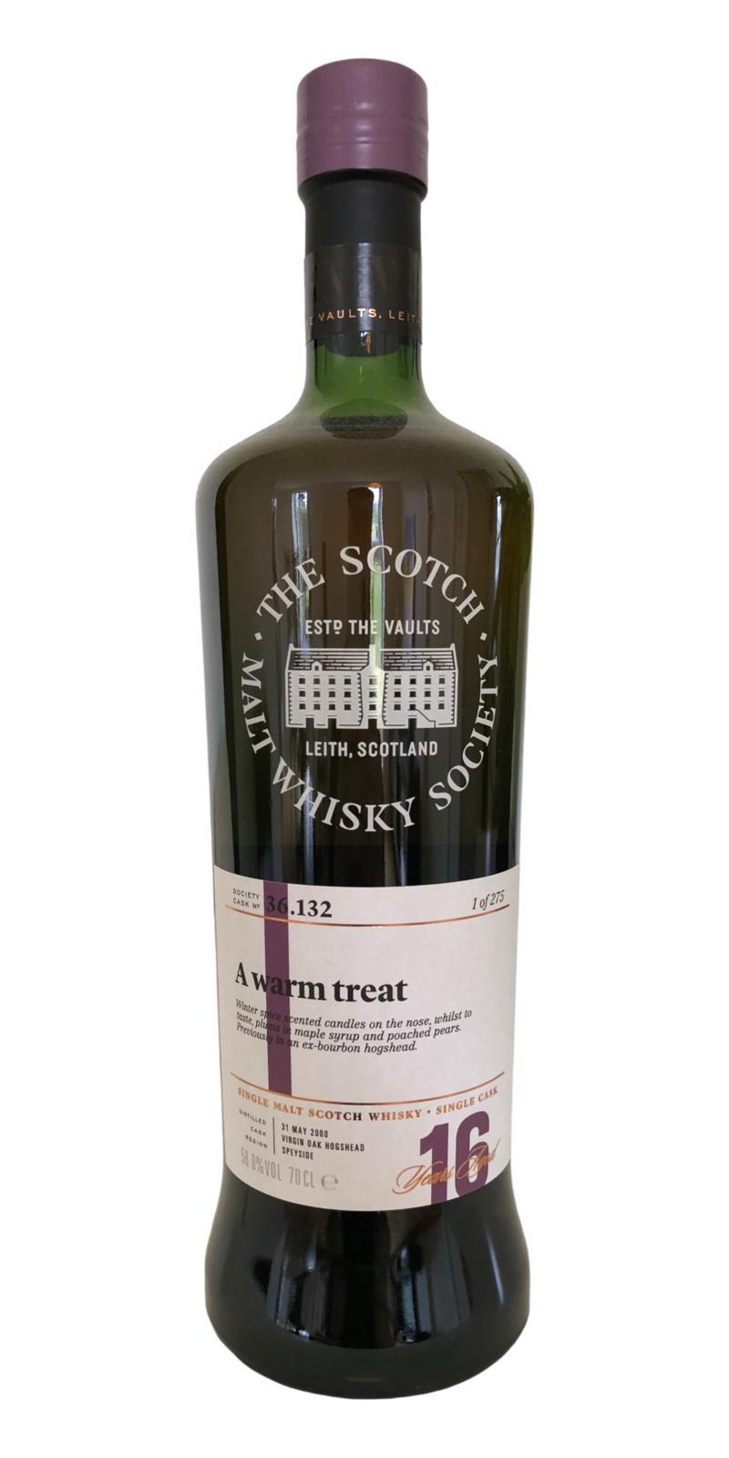 Benrinnes 2000 SMWS 36.132 A warm treat