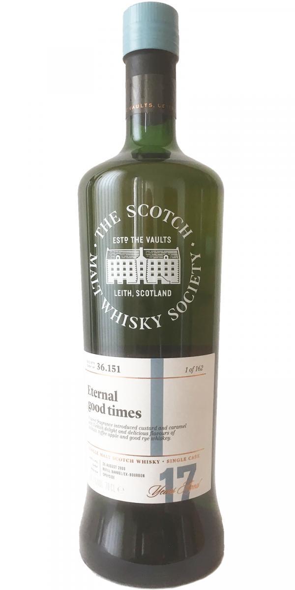 Benrinnes 2000 SMWS 36.151 Eternal good times