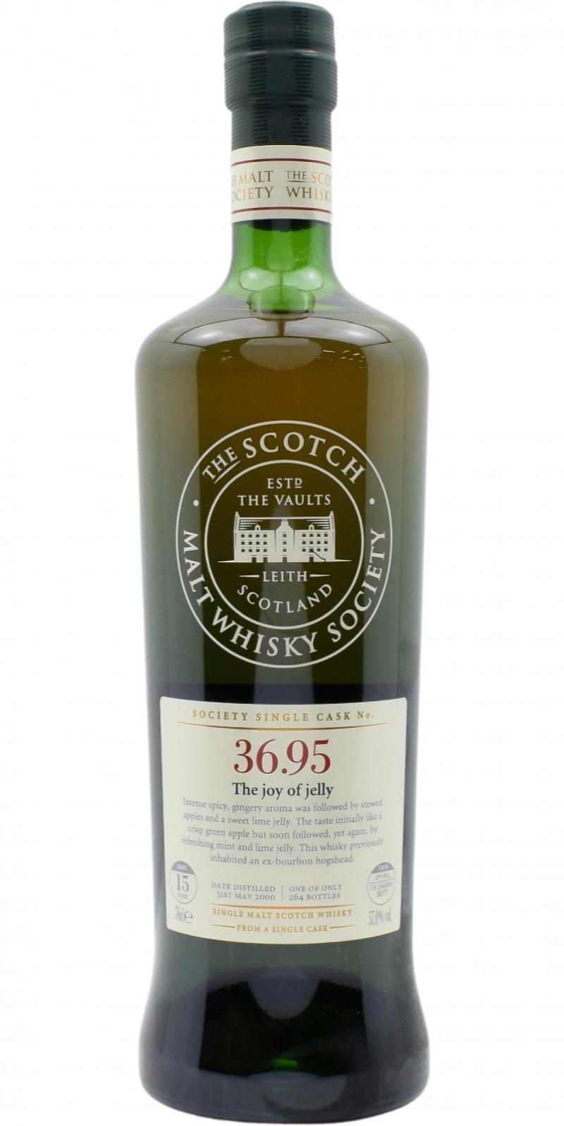 Benrinnes 2000 SMWS 36.95 The joy of jelly