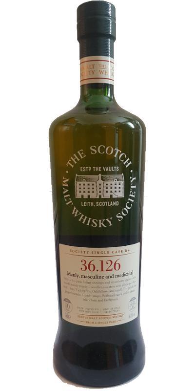 Benrinnes 2006 SMWS 36.126 Manly, masculine and medicinal