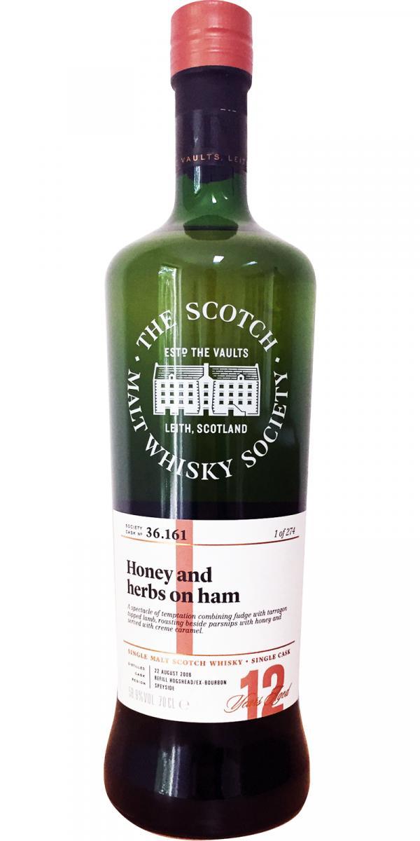 Benrinnes 2006 SMWS 36.161 Honey and herbs on ham