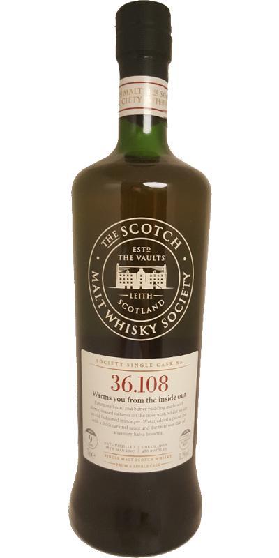 Benrinnes 2007 SMWS 36.108 Warms you from the inside out