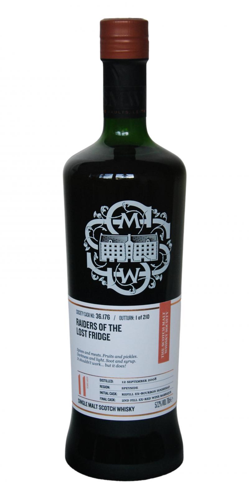 Benrinnes 2008 SMWS 36.176 Raiders of the lost fridge
