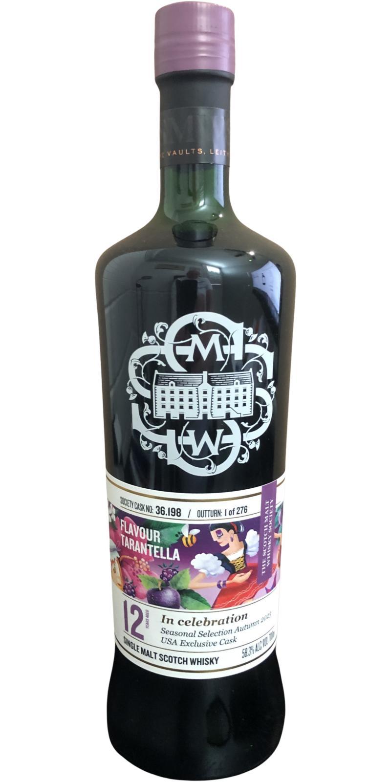 Benrinnes 2010 SMWS 36.198 Flavour tarantella