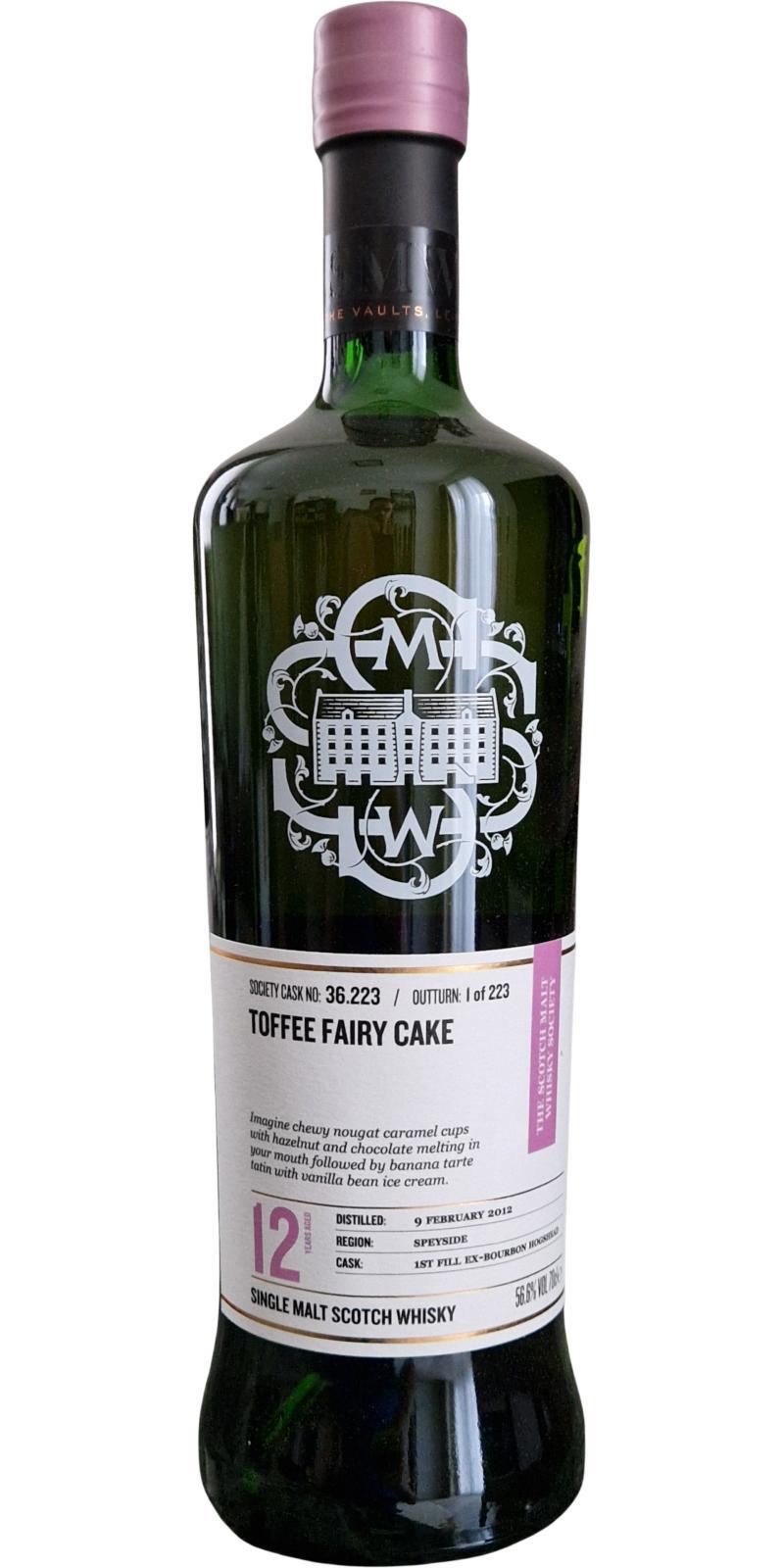 Benrinnes 2012 SMWS 36.223 Toffee fairy cake