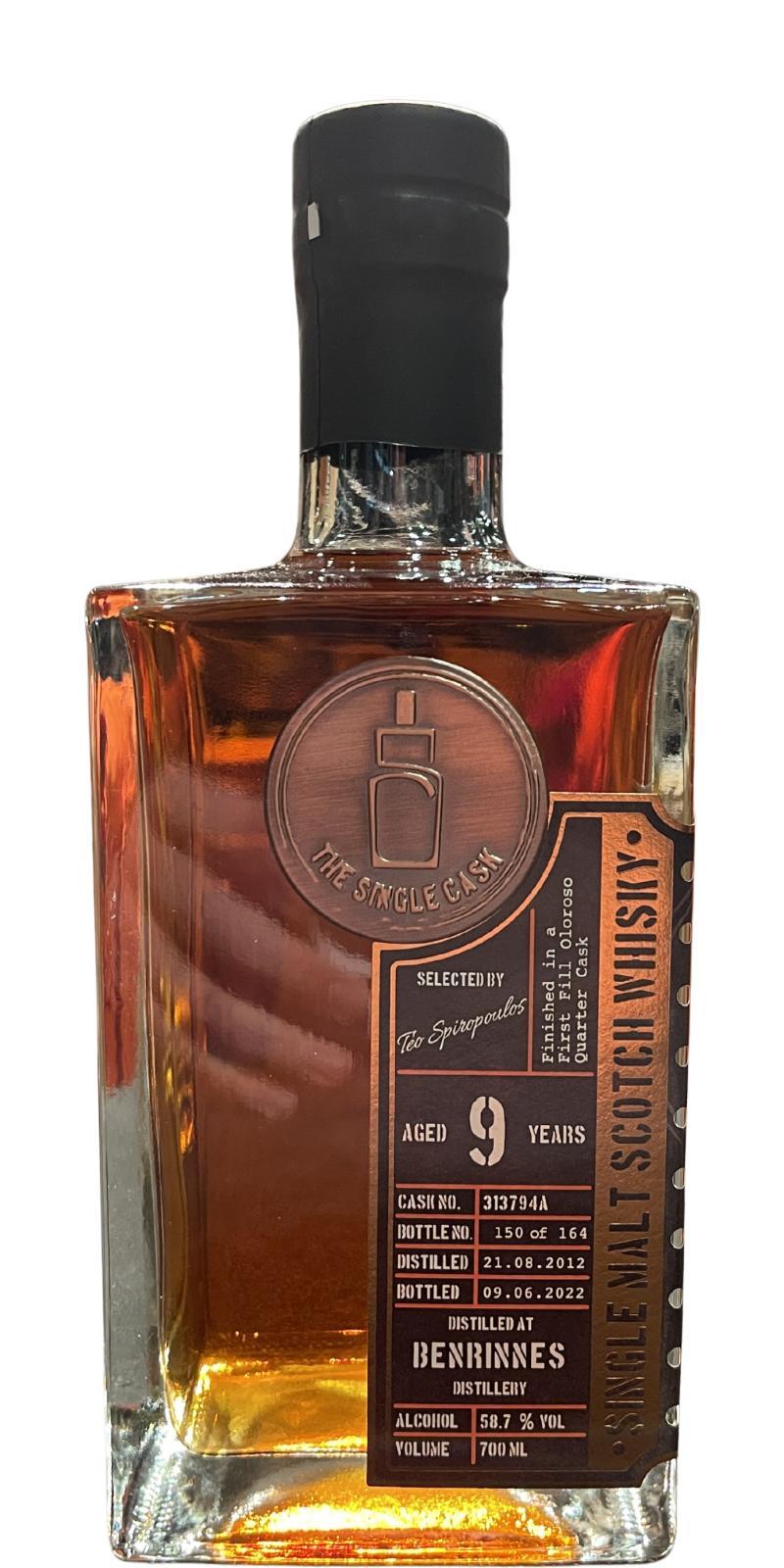 Benrinnes 2012 TSCL The Single Cask