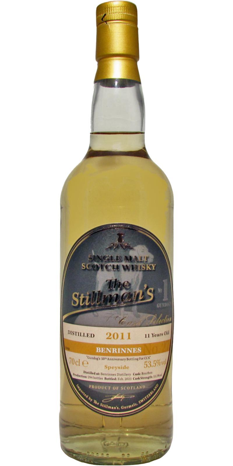 Benrinnes 2001 Stm Cask Selecttion Nr. 27