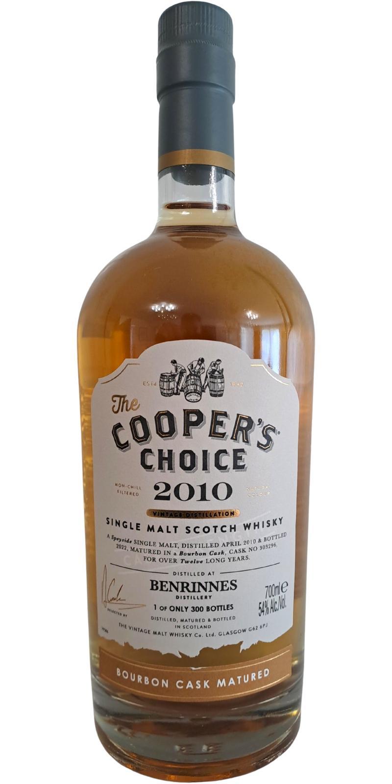 Benrinnes 2010 VM The Cooper's Choice