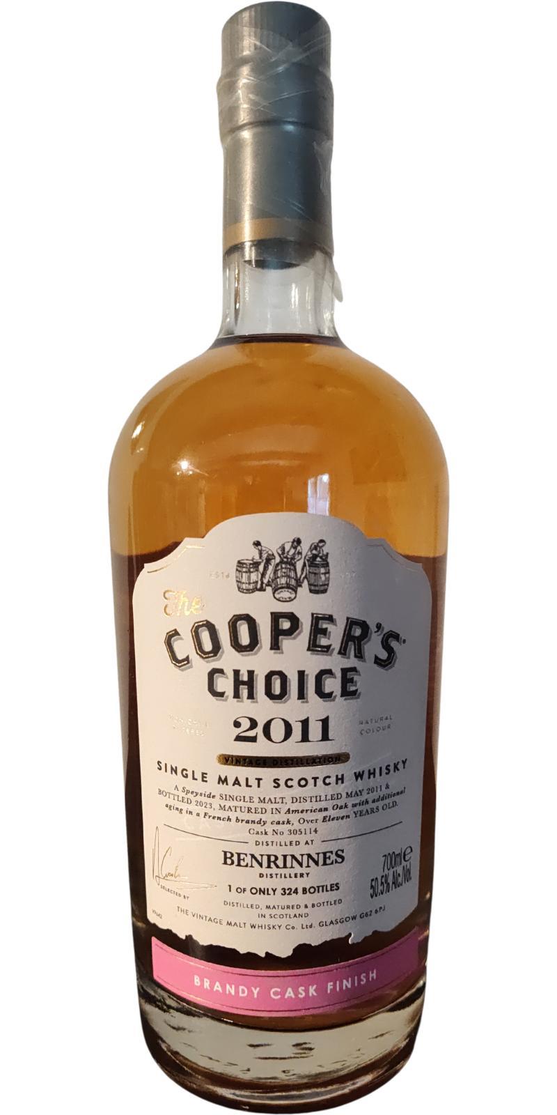 Benrinnes 2011 VM The Cooper's Choice