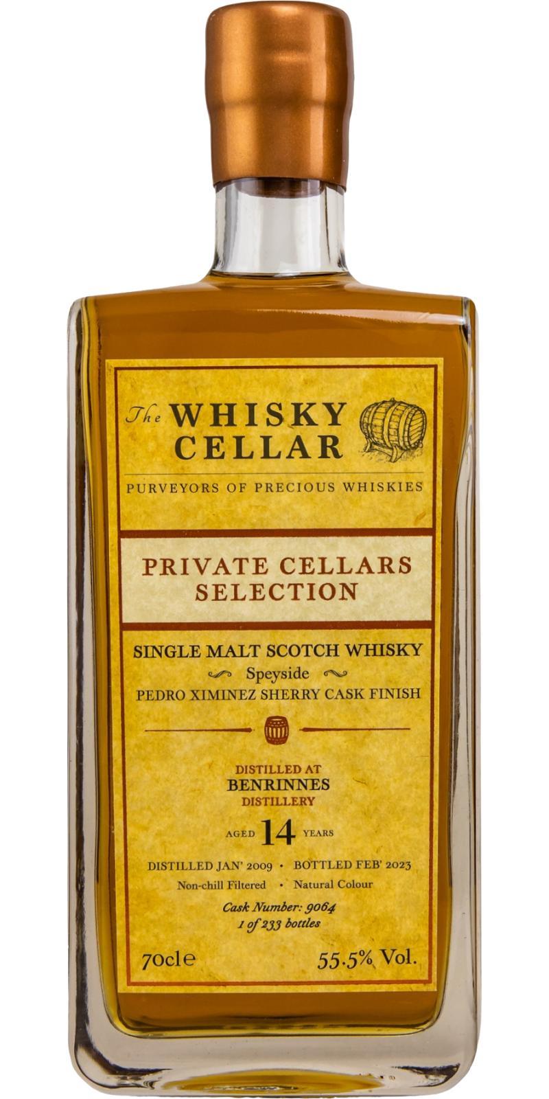 Benrinnes 2009 TWCe Private Cellars Selection