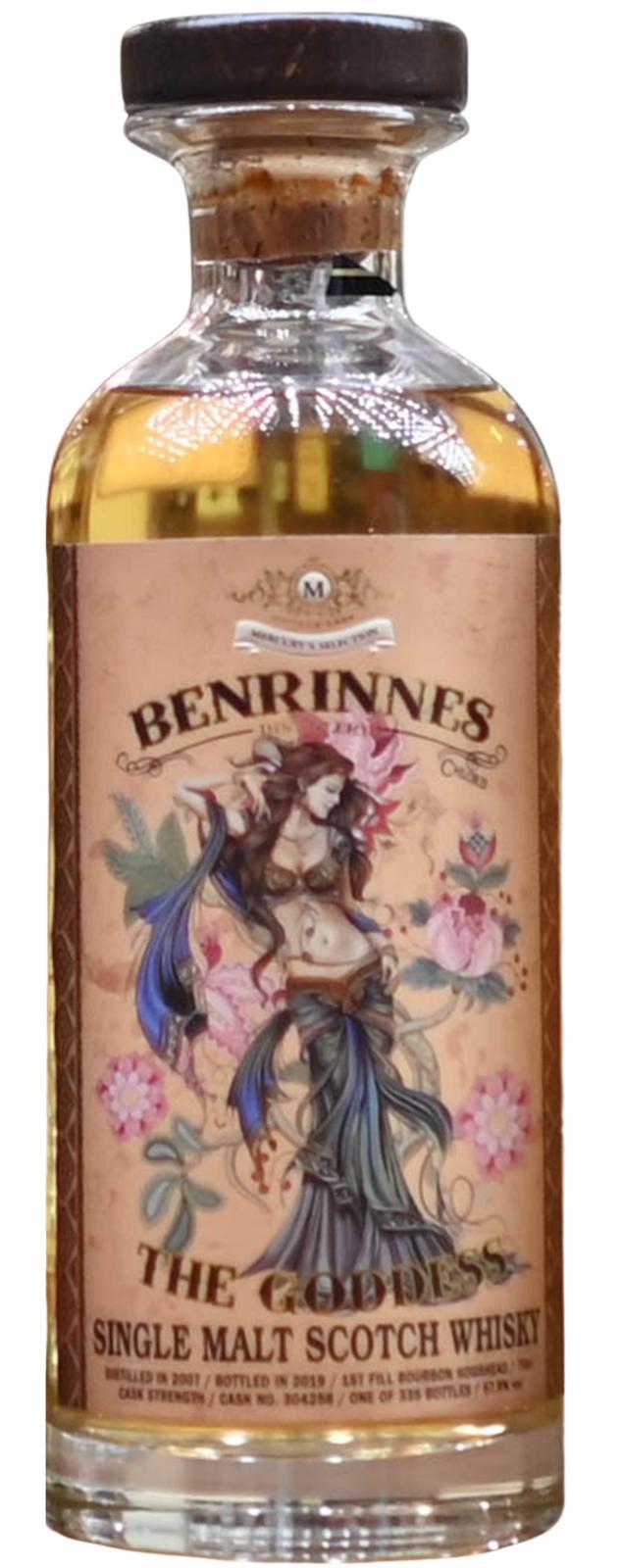 Benrinnes 2007 UD Mercury's Selection - The Goddess