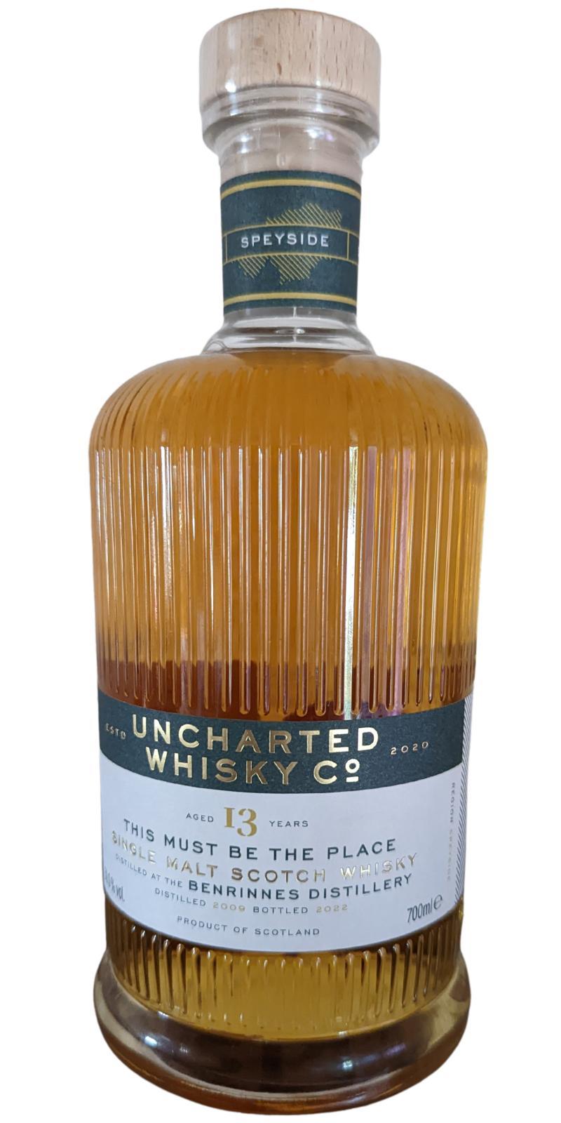 Benrinnes 2009 UWC This Must Be The Place