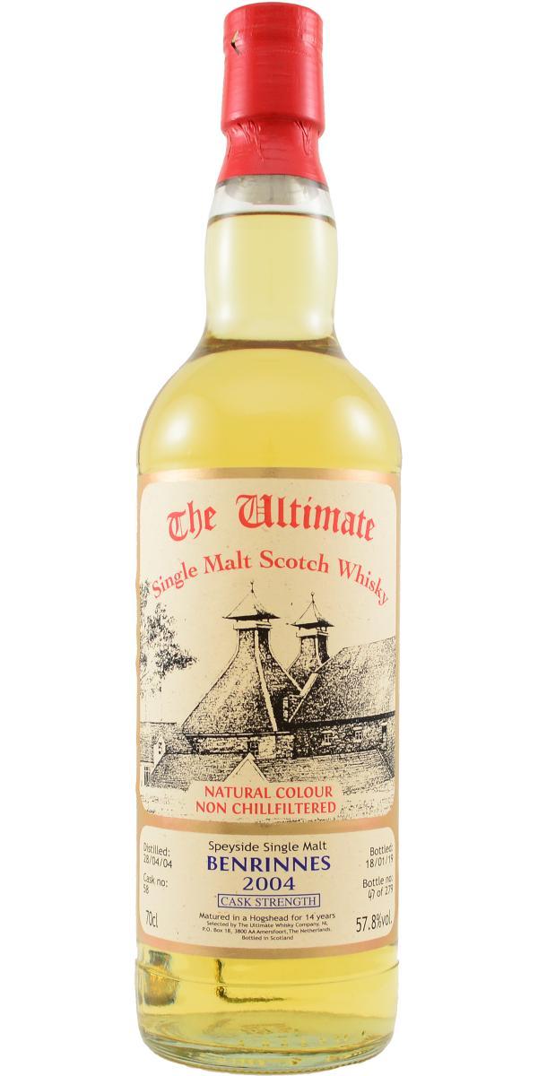 Benrinnes 2004 vW The Ultimate - Cask Strength