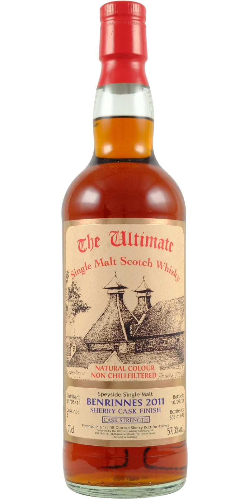 Benrinnes 2011 vW The Ultimate - Cask Strength